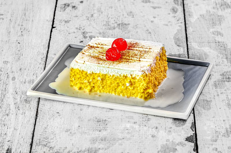 Tres leches cake catering dessert